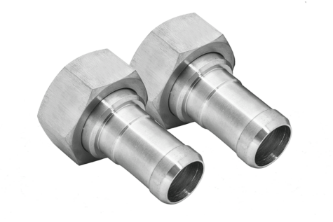 Barbed fittings 8890037 tubing 5/8" ID To NPT 3/4" f