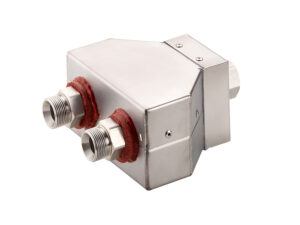 Twin distributing adapter 8890130 M24x1.f to 2x M25x1.5 m