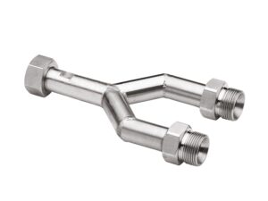 Twin distributing adapter 8890140 M24x1.5 f to 2x M24x1.5 m