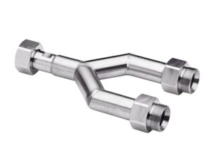 Twin distributing adapter 8890142 M30x1.5 f to 2x M30x1.5 m